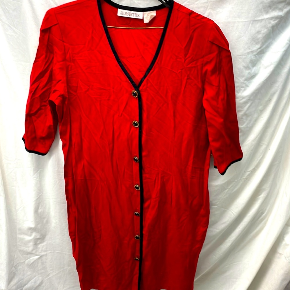 Silhouettes vintage dress ladies sz 18w